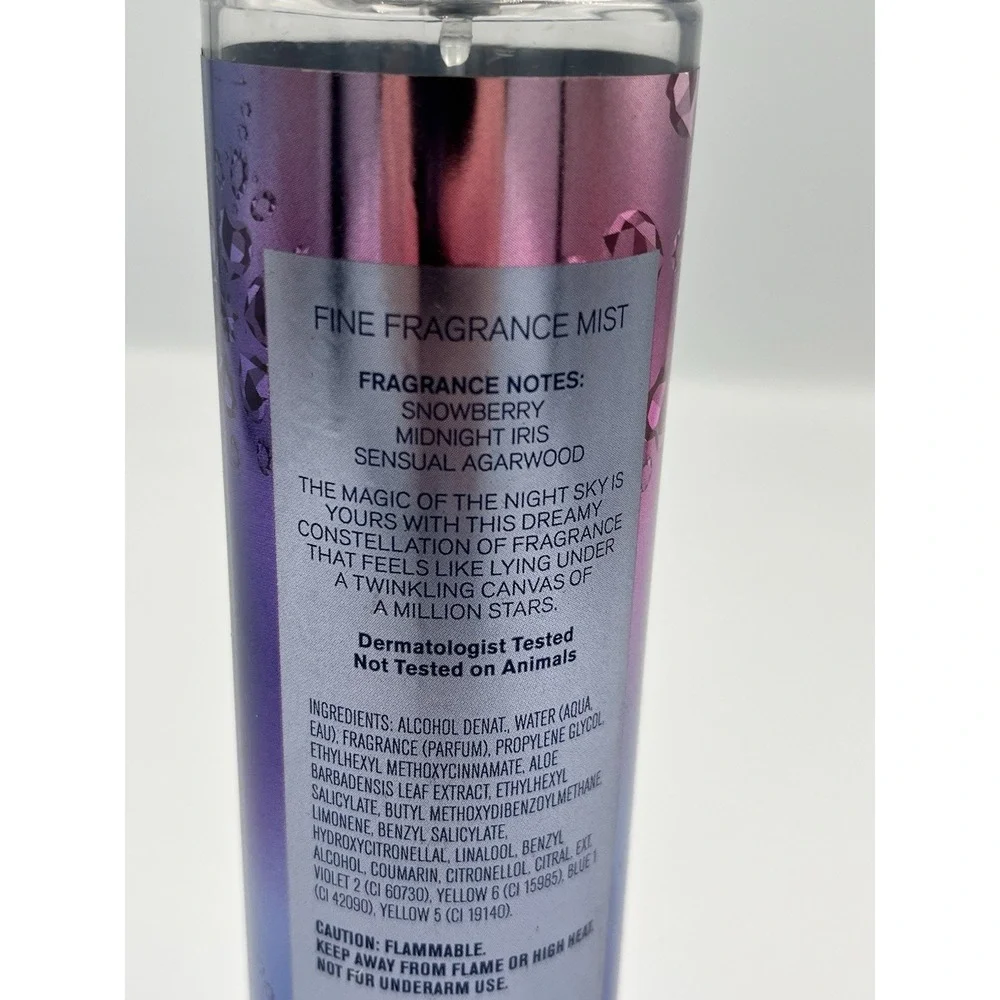 Bath & Body Works Starlit Night Fragrance Mist Discontinued 8 fl oz BBW